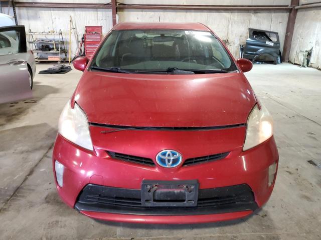 JTDKN3DU9D1650809 - 2013 TOYOTA PRIUS 红色 照片 5