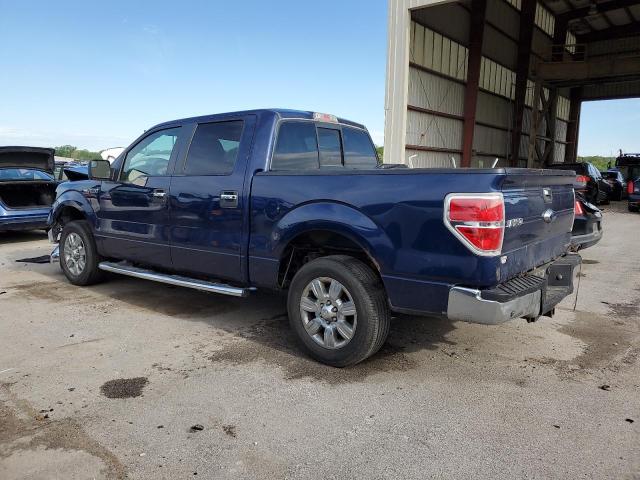 1FTFW1CF5CFC20475 - 2012 FORD F150 SUPERCREW BLUE photo 2