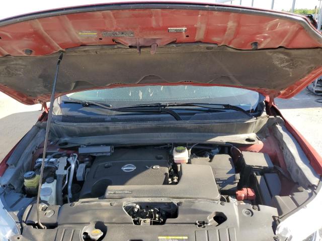 5N1AR2MN0DC674029 - 2013 NISSAN PATHFINDER S RED photo 12