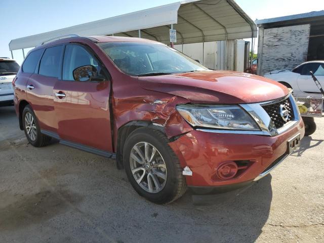 5N1AR2MN0DC674029 - 2013 NISSAN PATHFINDER S RED photo 4
