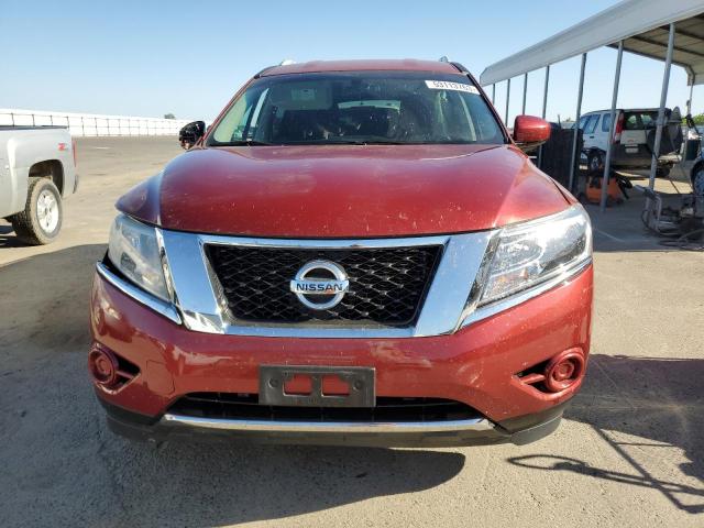 5N1AR2MN0DC674029 - 2013 NISSAN PATHFINDER S RED photo 5