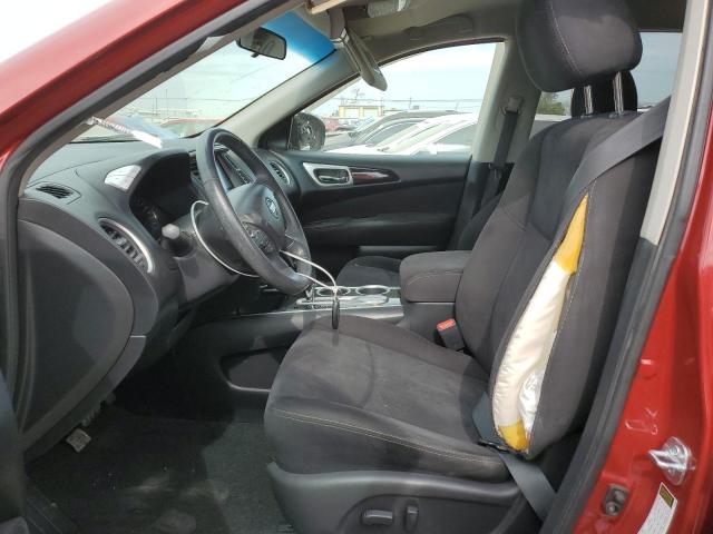 5N1AR2MN0DC674029 - 2013 NISSAN PATHFINDER S RED photo 7