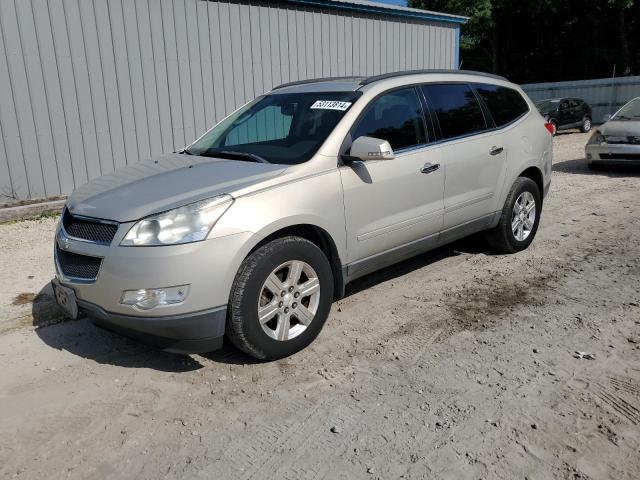 1GNLRGED4AS138810 - 2010 CHEVROLET TRAVERSE LT TAN photo 1