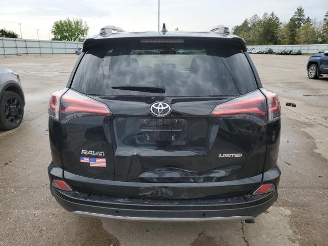 2T3YFREV6HW404289 - 2017 TOYOTA RAV4 LIMITED BLACK photo 6