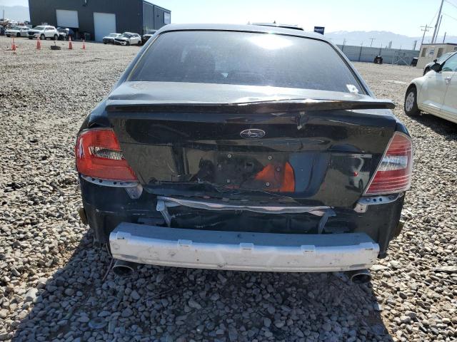 4S3BL676474200718 - 2007 SUBARU LEGACY GT LIMITED BLACK photo 6