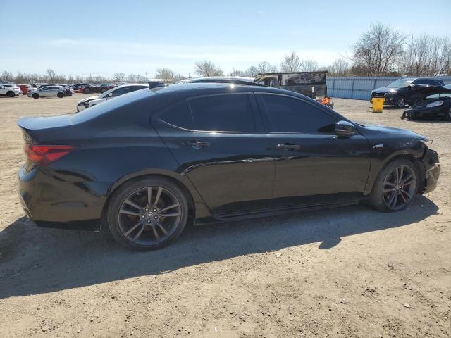 19UUB3F63JA802435 - 2018 ACURA TLX TECH+A შავი ფოტო 3