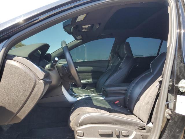 19UUB3F63JA802435 - 2018 ACURA TLX TECH+A შავი ფოტო 7