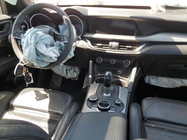ZASFAKNN5J7B64870 - 2018 ALFA ROMEO STELVIO TI SPORT GRAY photo 8