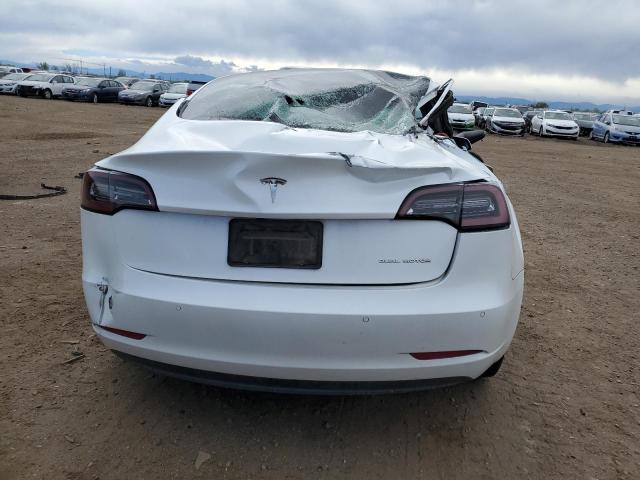 5YJ3E1EB1LF589080 - 2020 TESLA MODEL 3 WHITE photo 6