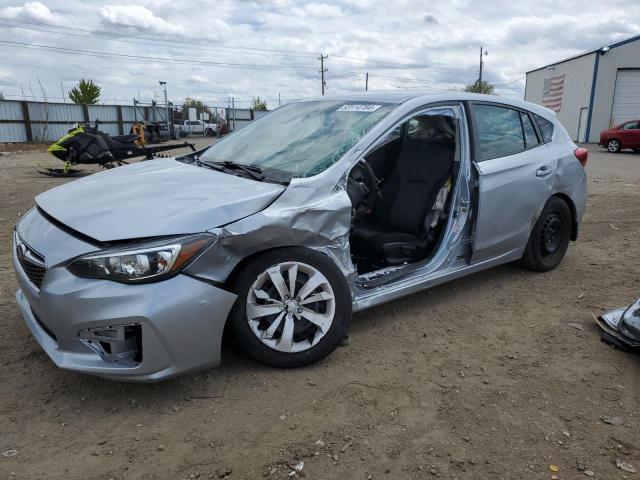 4S3GTAA66J3715427 - 2018 SUBARU IMPREZA SILVER photo 1