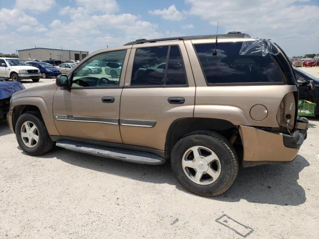 1GNDS13S722350089 - 2002 CHEVROLET TRAILBLAZE BROWN photo 2