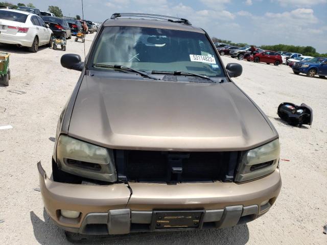 1GNDS13S722350089 - 2002 CHEVROLET TRAILBLAZE BROWN photo 5