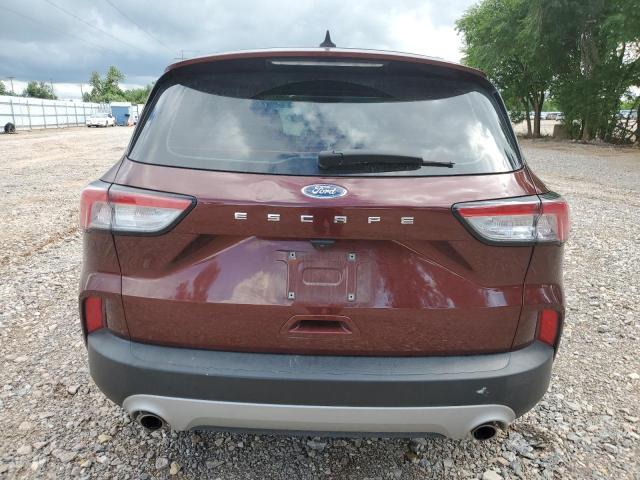 1FMCU0F65MUA36774 - 2021 FORD ESCAPE S MAROON photo 6