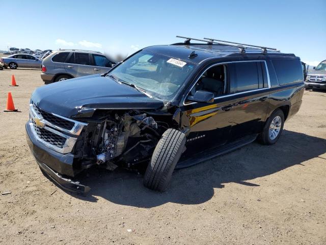 1GNSKHKC3KR331671 - 2019 CHEVROLET SUBURBAN K1500 LT BLACK photo 1