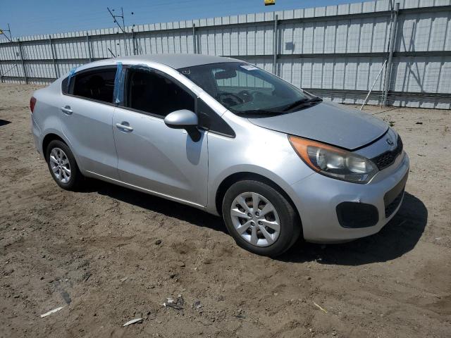 KNADM4A30H6048271 - 2017 KIA RIO LX SILVER photo 4