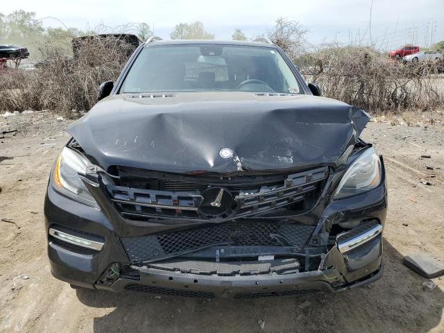 4JGDA5HB2EA362877 - 2014 MERCEDES-BENZ ML 350 4MATIC BLACK photo 5