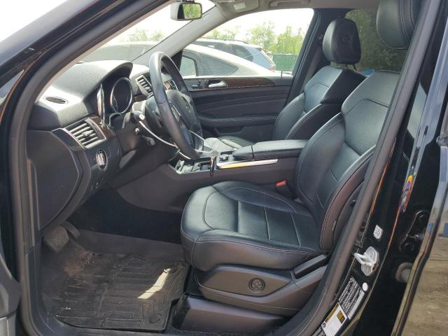 4JGDA5HB2EA362877 - 2014 MERCEDES-BENZ ML 350 4MATIC BLACK photo 7