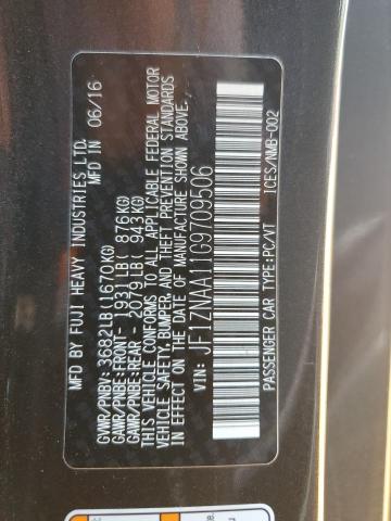 JF1ZNAA11G9709506 - 2016 TOYOTA SCION FR-S BLACK photo 12