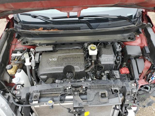 5N1DR2MN7KC655021 - 2019 NISSAN PATHFINDER S RED photo 12