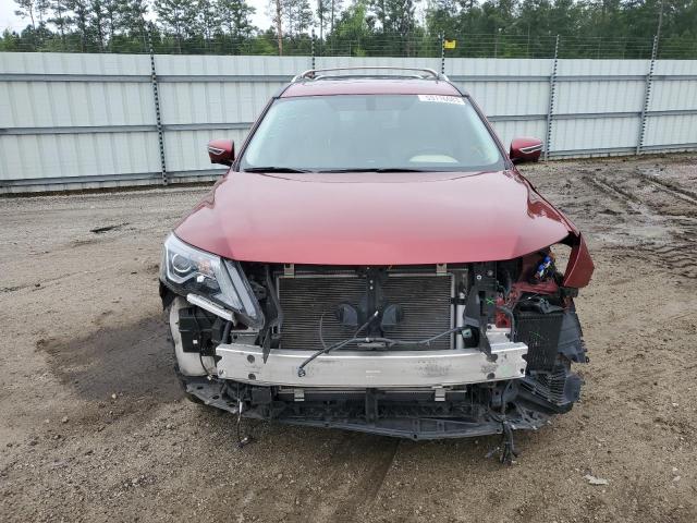 5N1DR2MN7KC655021 - 2019 NISSAN PATHFINDER S RED photo 5