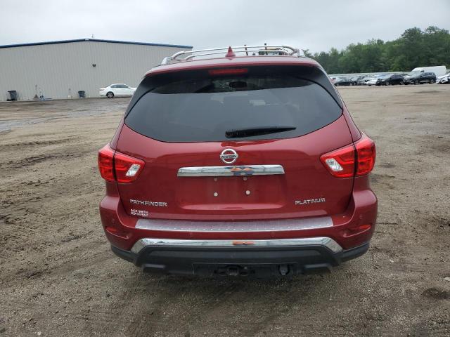 5N1DR2MN7KC655021 - 2019 NISSAN PATHFINDER S RED photo 6