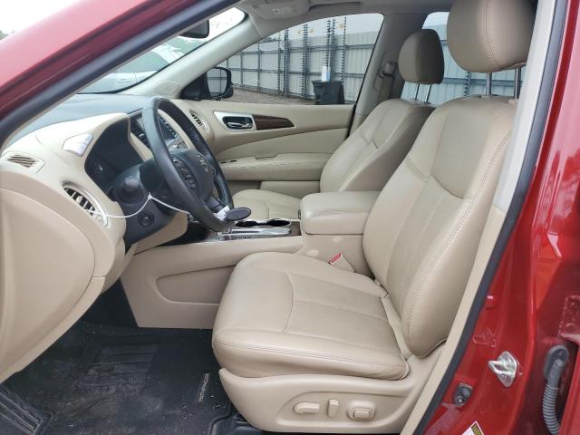 5N1DR2MN7KC655021 - 2019 NISSAN PATHFINDER S RED photo 7