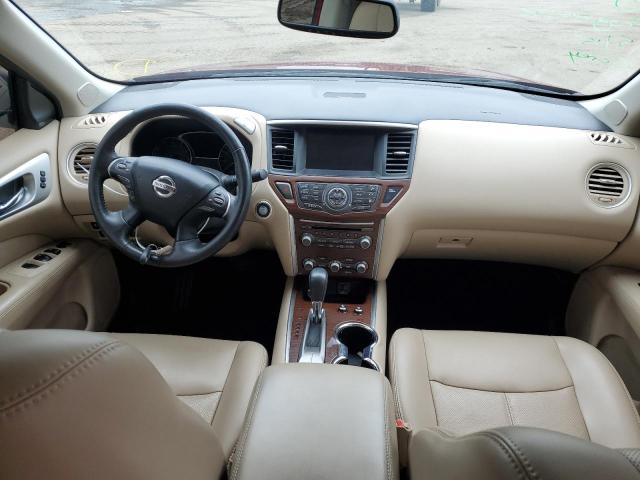 5N1DR2MN7KC655021 - 2019 NISSAN PATHFINDER S RED photo 8