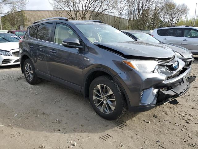 JTMRJREV1JD235059 - 2018 TOYOTA RAV4 HV LE BLUE photo 4