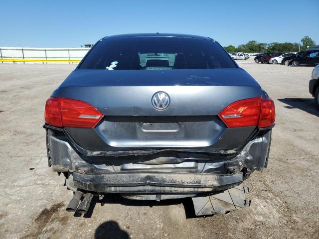3VW2K7AJ4EM377984 - 2014 VOLKSWAGEN JETTA BASE GRAY photo 6