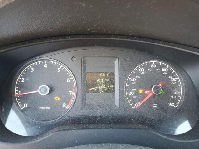 3VW2K7AJ4EM377984 - 2014 VOLKSWAGEN JETTA BASE GRAY photo 9