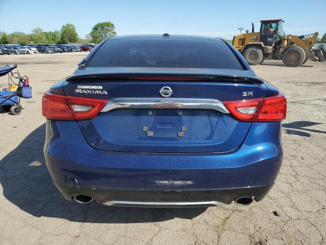 1N4AA6AP1HC374732 - 2017 NISSAN MAXIMA 3.5S BLUE photo 6