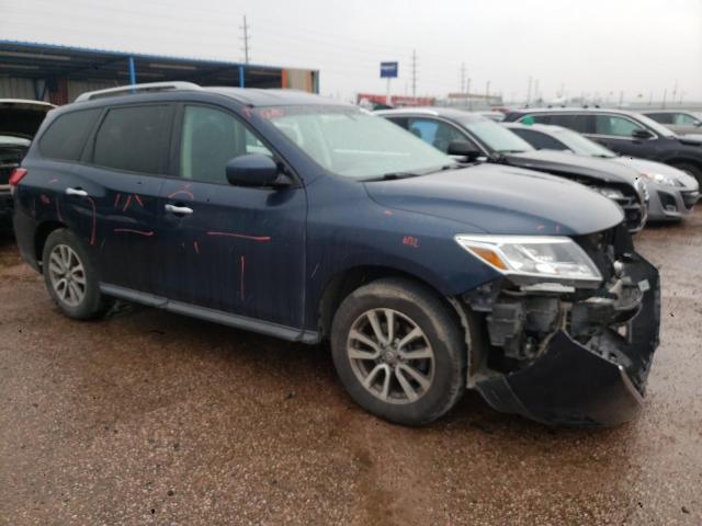 5N1AR2MM8DC644400 - 2013 NISSAN PATHFINDER S BLUE photo 4