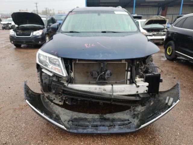 5N1AR2MM8DC644400 - 2013 NISSAN PATHFINDER S BLUE photo 5