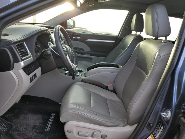 5TDJKRFH1FS086134 - 2015 TOYOTA HIGHLANDER XLE 蓝色 照片 7