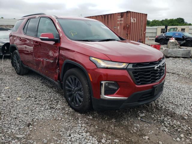 1GNERJKW4PJ150093 - 2023 CHEVROLET TRAVERSE RS RED photo 4