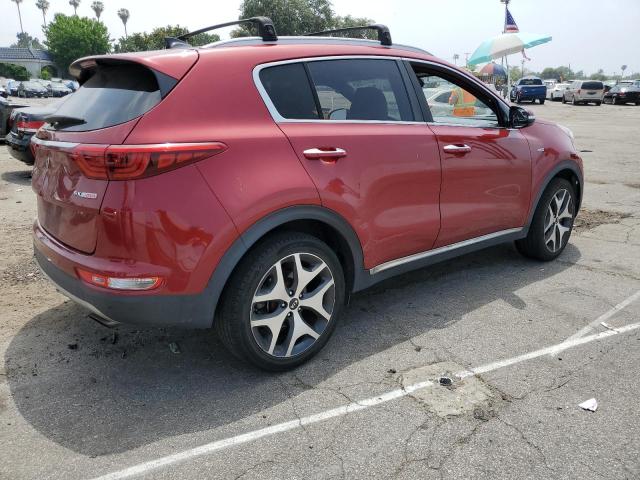 KNDPRCA64H7149880 - 2017 KIA SPORTAGE SX RED photo 3