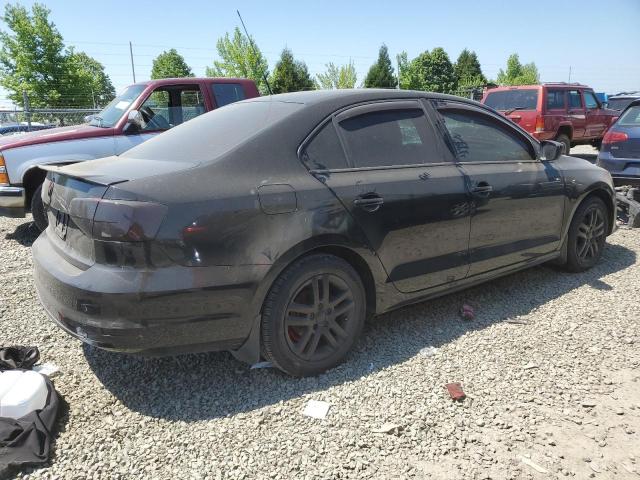 3VW2K7AJ3FM354911 - 2015 VOLKSWAGEN JETTA BASE Noir photo 3