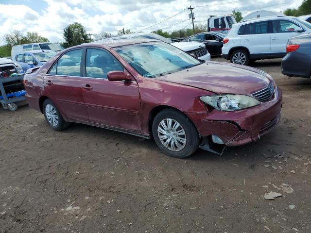 4T1BE32K46U162284 - 2006 TOYOTA CAMRY LE RED photo 4