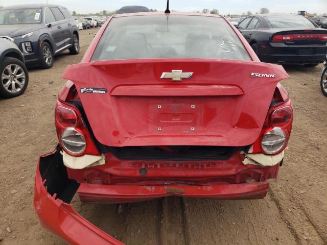 1G1JA5SH4C4221267 - 2012 CHEVROLET SONIC LS RED photo 6
