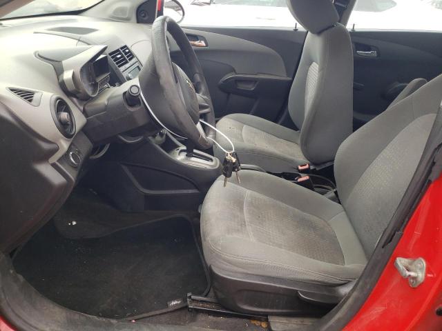 1G1JA5SH4C4221267 - 2012 CHEVROLET SONIC LS RED photo 7