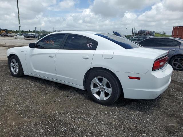 2C3CDXBG5CH131644 - 2012 DODGE CHARGER SE WHITE photo 2