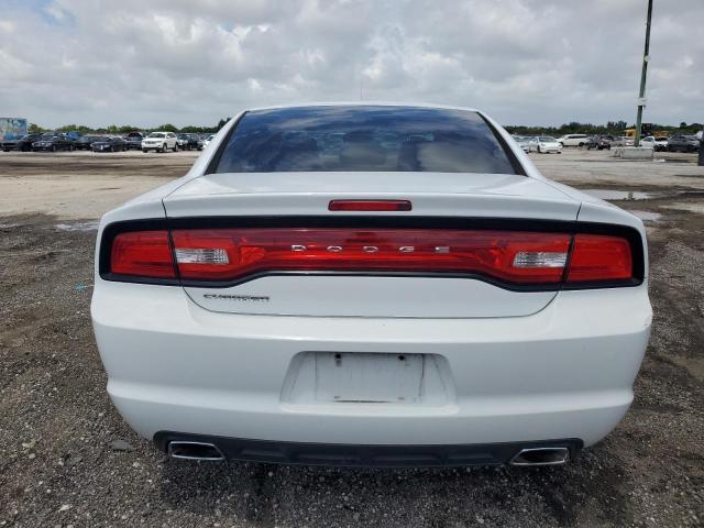 2C3CDXBG5CH131644 - 2012 DODGE CHARGER SE WHITE photo 6