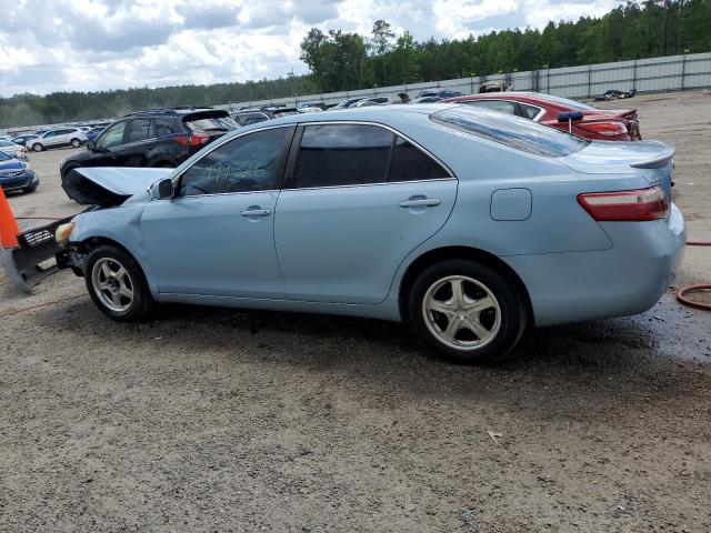 4T1BE46K47U596867 - 2007 TOYOTA CAMRY CE BLUE photo 2