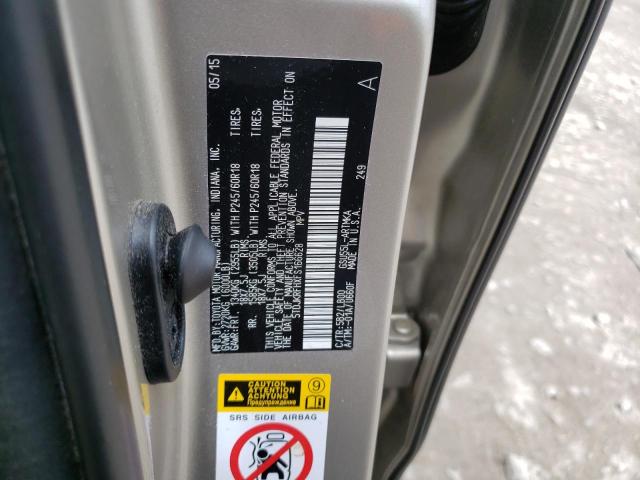 5TDJKRFHXFS166628 - 2015 TOYOTA HIGHLANDER XLE Qızıl foto 13