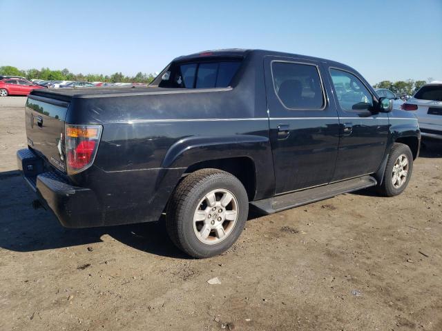 2HJYK16308H505172 - 2008 HONDA RIDGELINE RTX BLACK photo 3