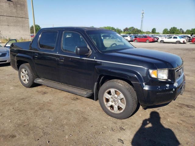 2HJYK16308H505172 - 2008 HONDA RIDGELINE RTX BLACK photo 4