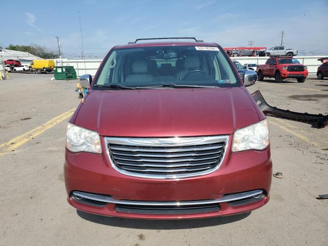 2C4RC1CG8ER238611 - 2014 CHRYSLER TOWN & COU TOURING L RED photo 5