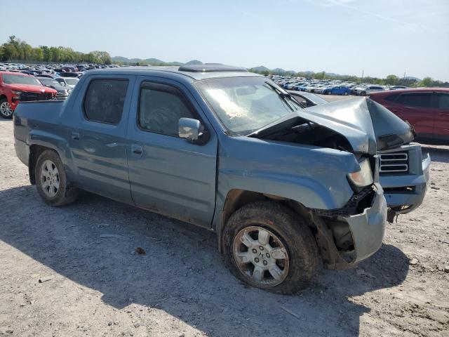 2HJYK165X7H512162 - 2007 HONDA RIDGELINE RTL Mavi foto 4