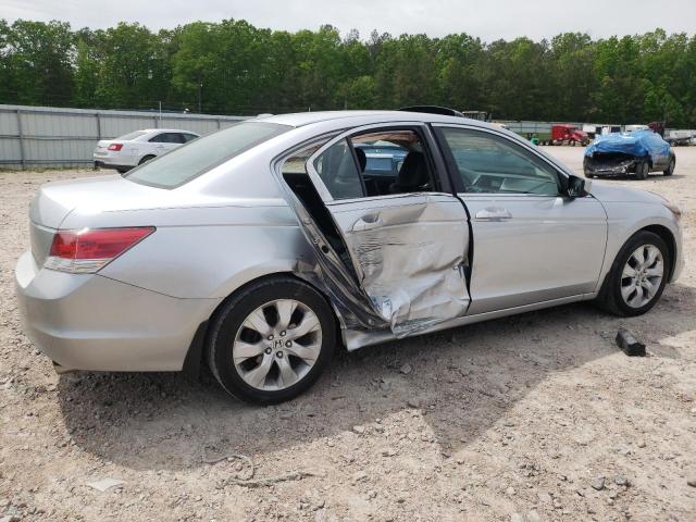 1HGCP26878A070121 - 2008 HONDA ACCORD EXL SILVER photo 3