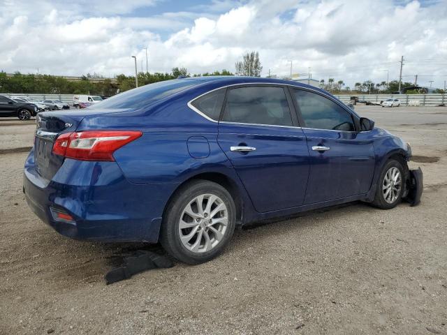 3N1AB7AP7JY293120 - 2018 NISSAN SENTRA S BLUE photo 3